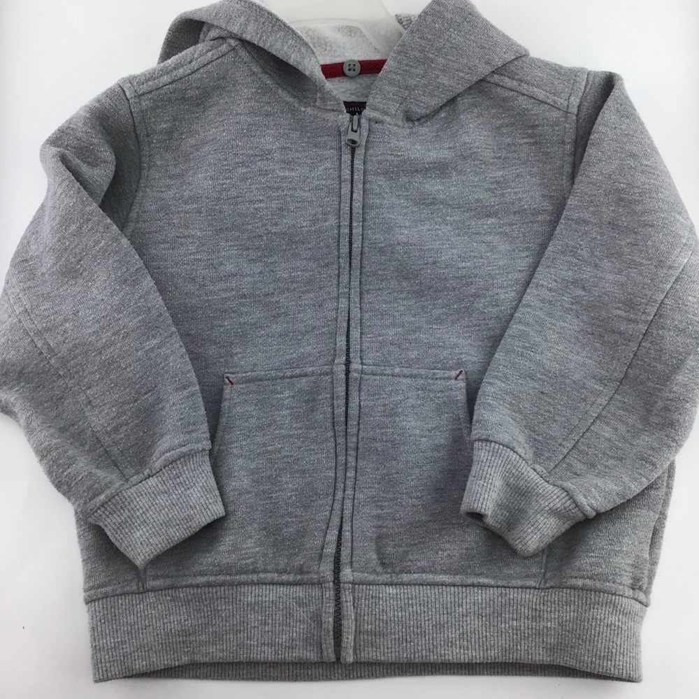 Boys Grey Hoodie Jacket Size 3T